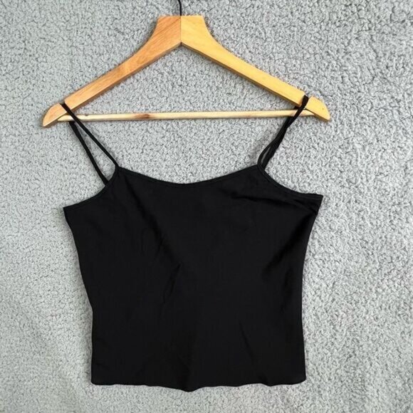 AMANDA UPRICHARD WOMENS CAMISOLE BLACK SIZE S ADJUSTABLE STRAPS - Picture 1 of 9